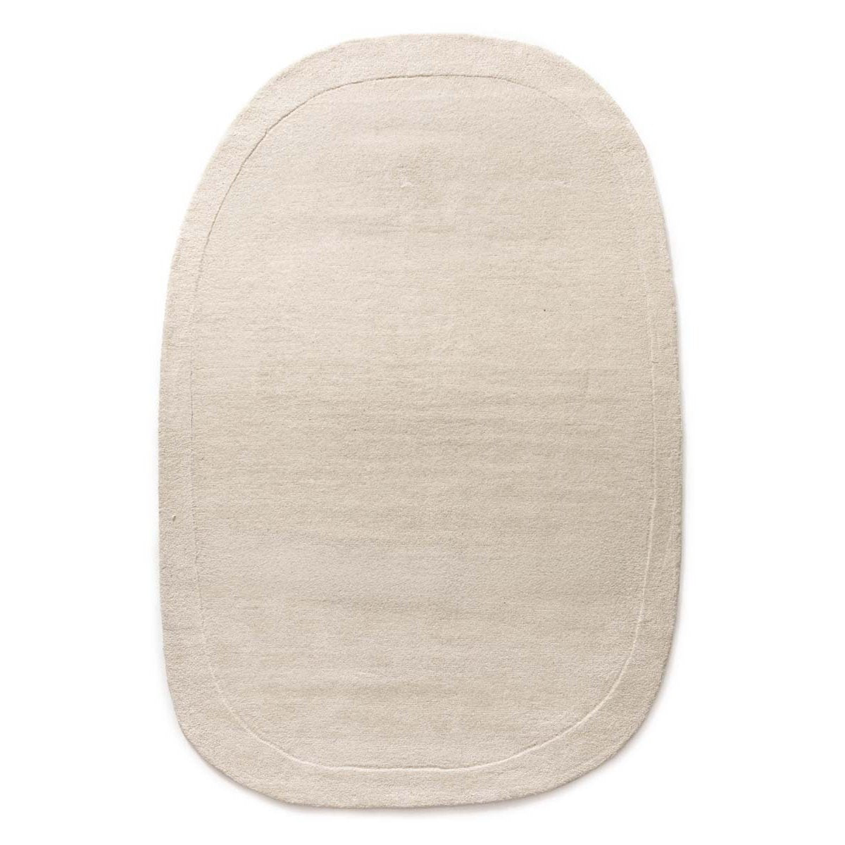 Nordic Weavers Organisch wollen vloerkleed - Flyt ivoor - 160x240 cm