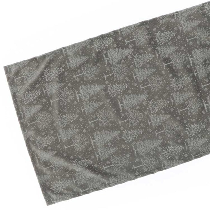 Unique Living | Tafelloper Siri 45x150cm dark grey