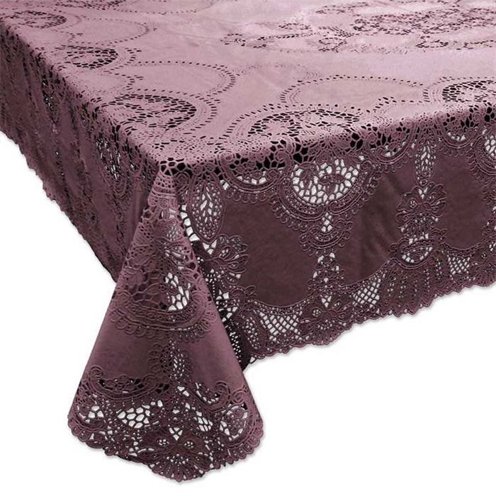 Unique Living | Tafelkleed Amira Vinyl 152x228cm cassis