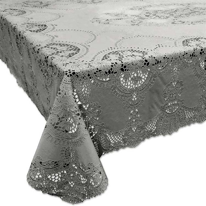 Unique Living | Tafelkleed Amira Vinyl 137x180cm grijs