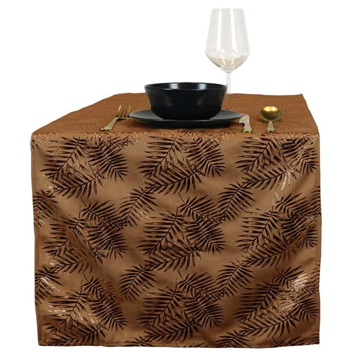 Unique Living | Tafelloper Sid 45x150cm leather brown