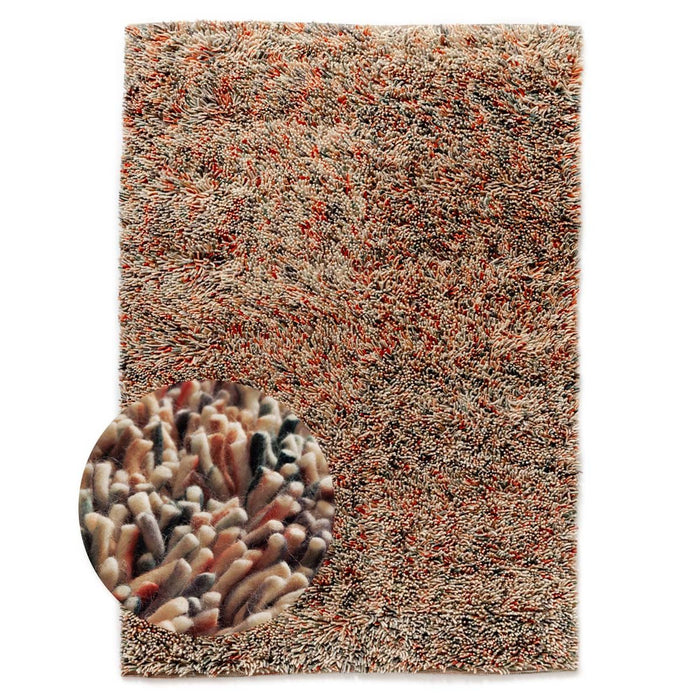 Nordic Weavers Hoogpolig vloerkleed wol - Aurelia multi - 160x230 cm