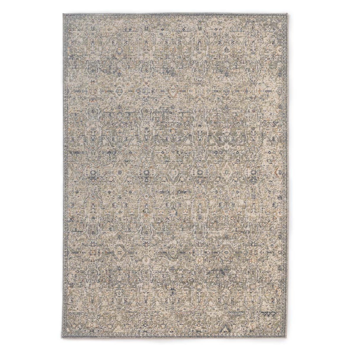 Tapeso Vintage vloerkleed - Classic Franklin groen - 200x300 cm