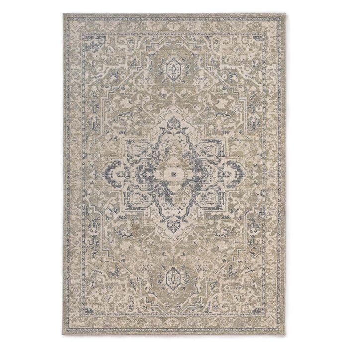 Tapeso Vintage vloerkleed - Classic Marjorie groen - 160x230 cm