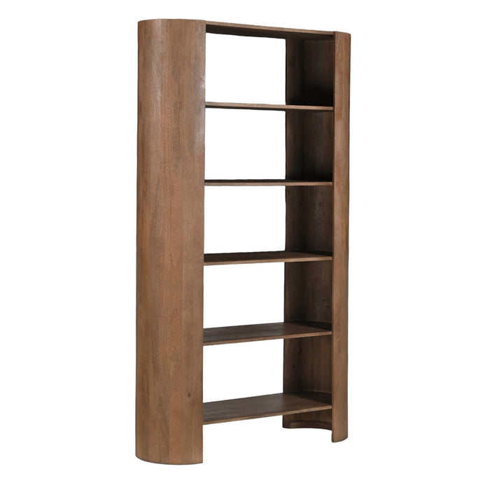 DÉJA Living - Wandkast Donkerbruin Hout - 109x38x190cm - Xandrine
