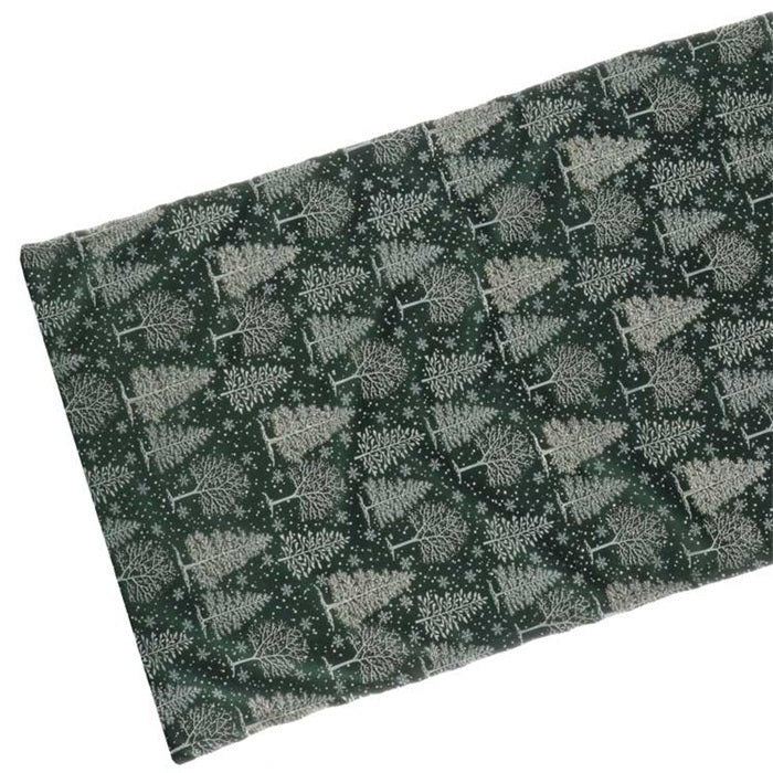 Unique Living | Tafelloper Siri 45x150cm dark green