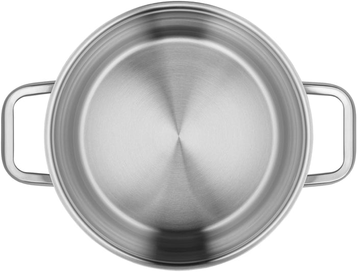 WMF Iconic 2-delige set kookpan (Ø220mm) + steelpan (Ø160mm)