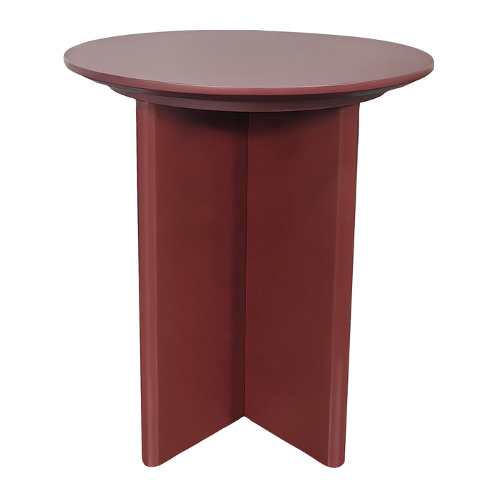 by fonQ Koya Bijzettafel  - Wijnrood