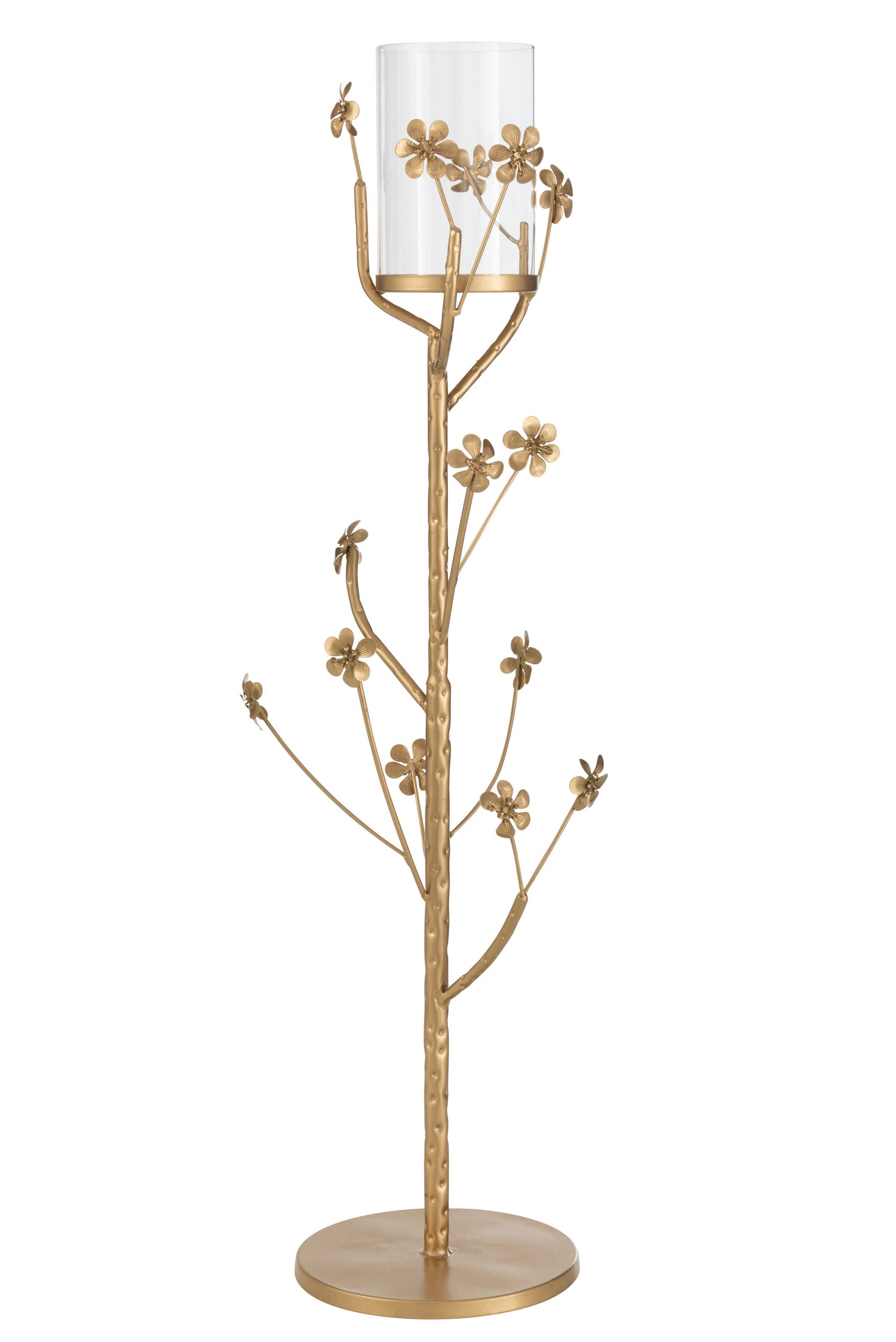 J-line - Kandelaar Vloer Goud Large - 20x20x79cm