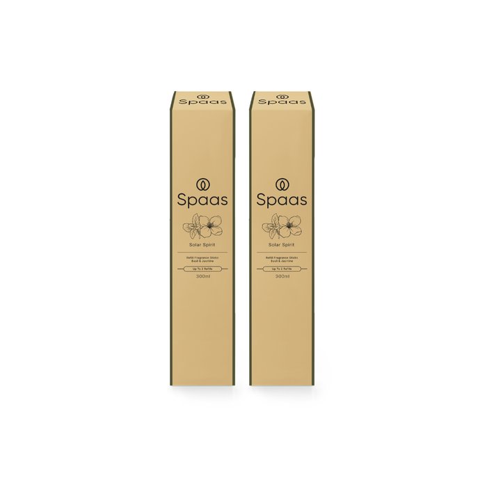 Spaas Refill Iconic Geurstokjes – Solar Spirit - Set van 2