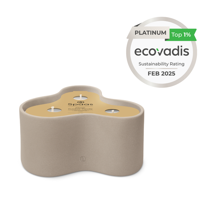 Spaas Buitenkaars Clover 22u Cementlook