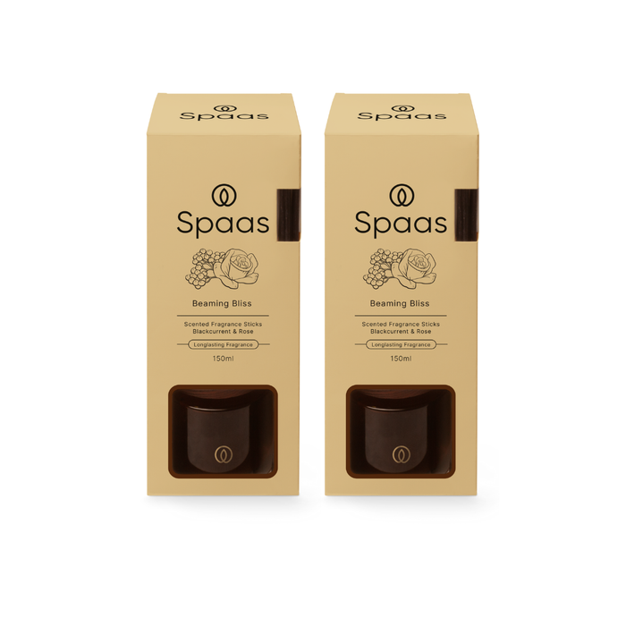 Spaas Iconic Geurstokjes - Beaming Bliss - 150ml - 2 stuks