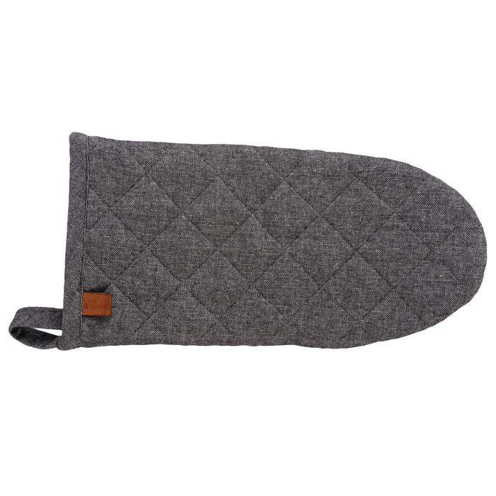 Cosy & Trendy Ovenwant Stoff Black Chambray