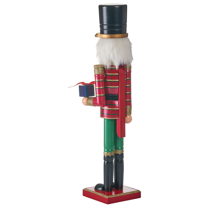 Beliani - RODSJON - Decoratief figuur - Rood - Dennenhout