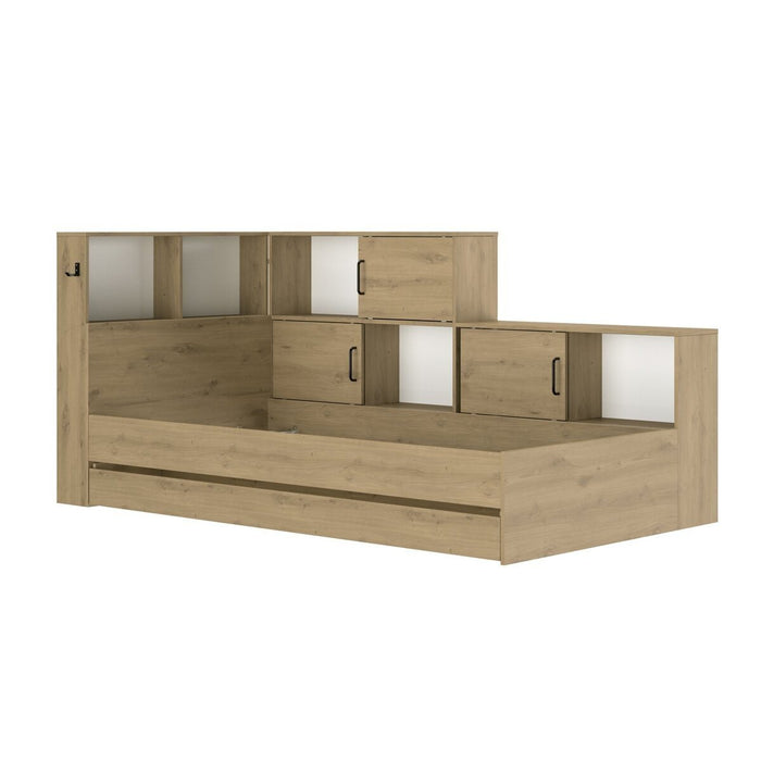 Calicosy - ERWAN Juniorbed 90x200 cm - H104 cm - Hout