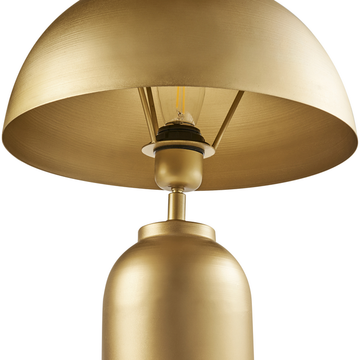 Beliani - JALANGI - Tafellamp - Messing - 55 cm - IJzer