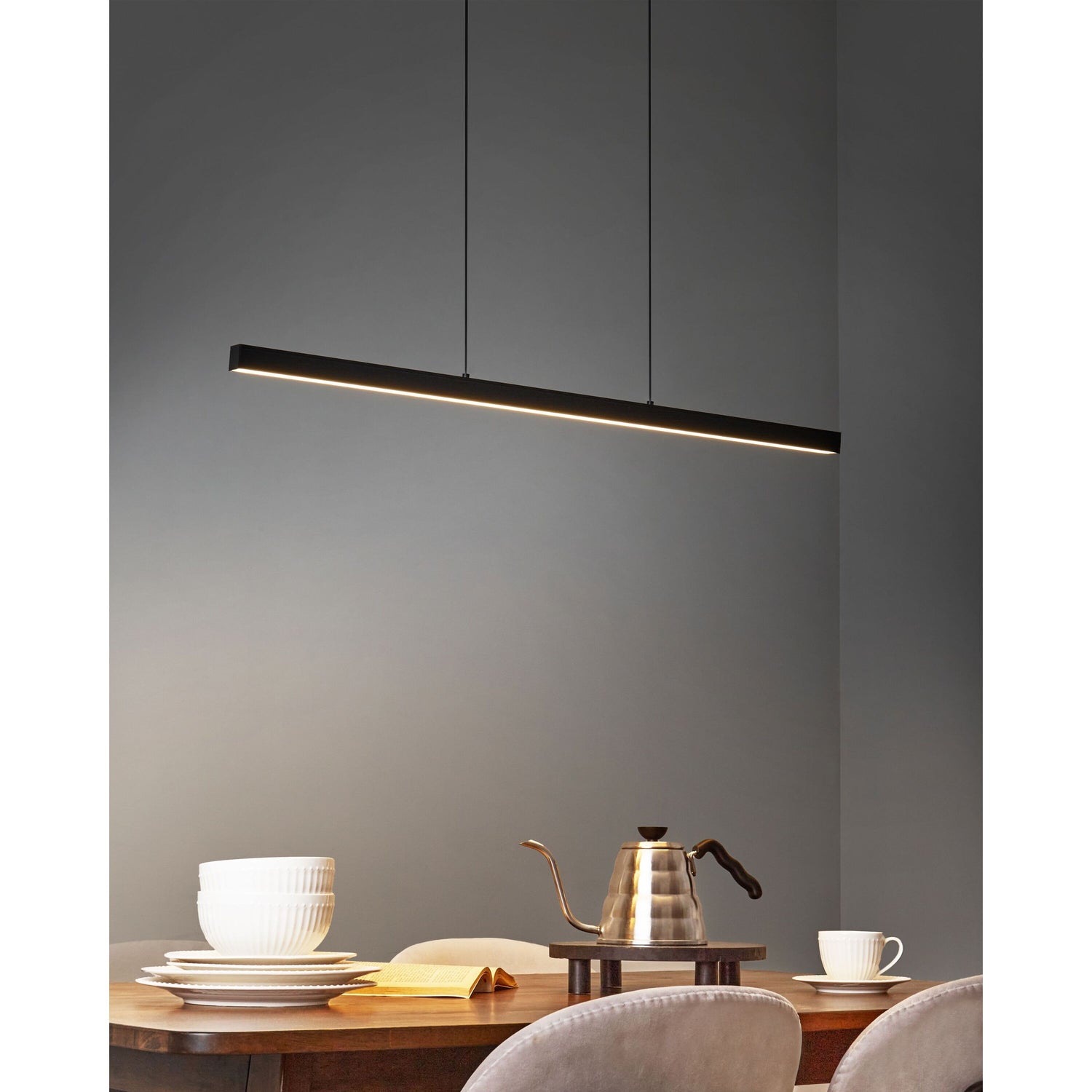 Beliani - CANDELERO - Hanglamp LED - Zwart - Aluminium