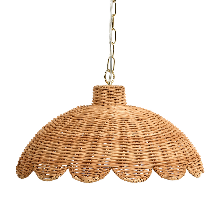 Beliani - KUKULE - Hanglamp - Natuurlijk - Rotan