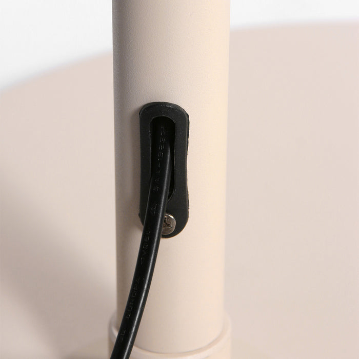 Steinhauer Booglamp Sparkled Light Crème incl. Bamboe Kap Ø 60cm