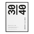 Paper Collective Frame Lijst 30 x 40 cm - Black Pine