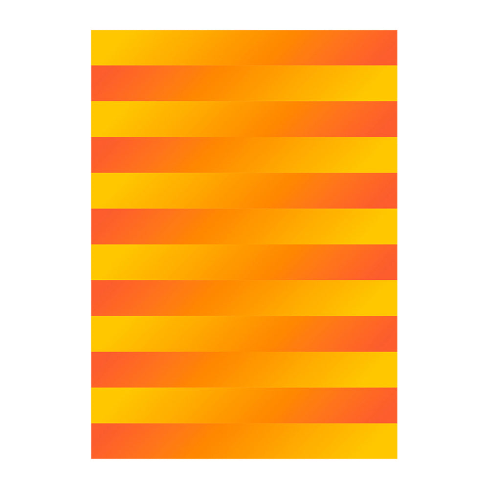 Paper Collective Absorb 05 Poster 50 x 70 cm - Yellow / Orange