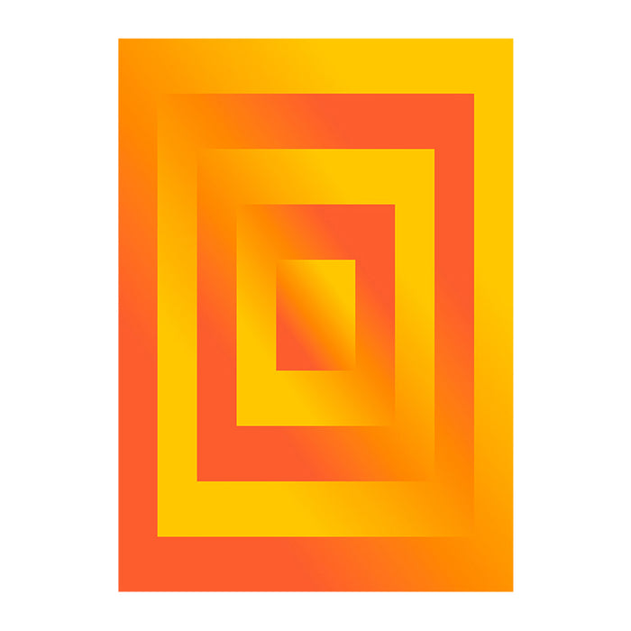 Paper Collective Absorb 06 Poster 50 x 70 cm - Yellow / Orange