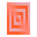 Paper Collective Absorb 06 Poster 50 x 70 cm - Orange / Pink