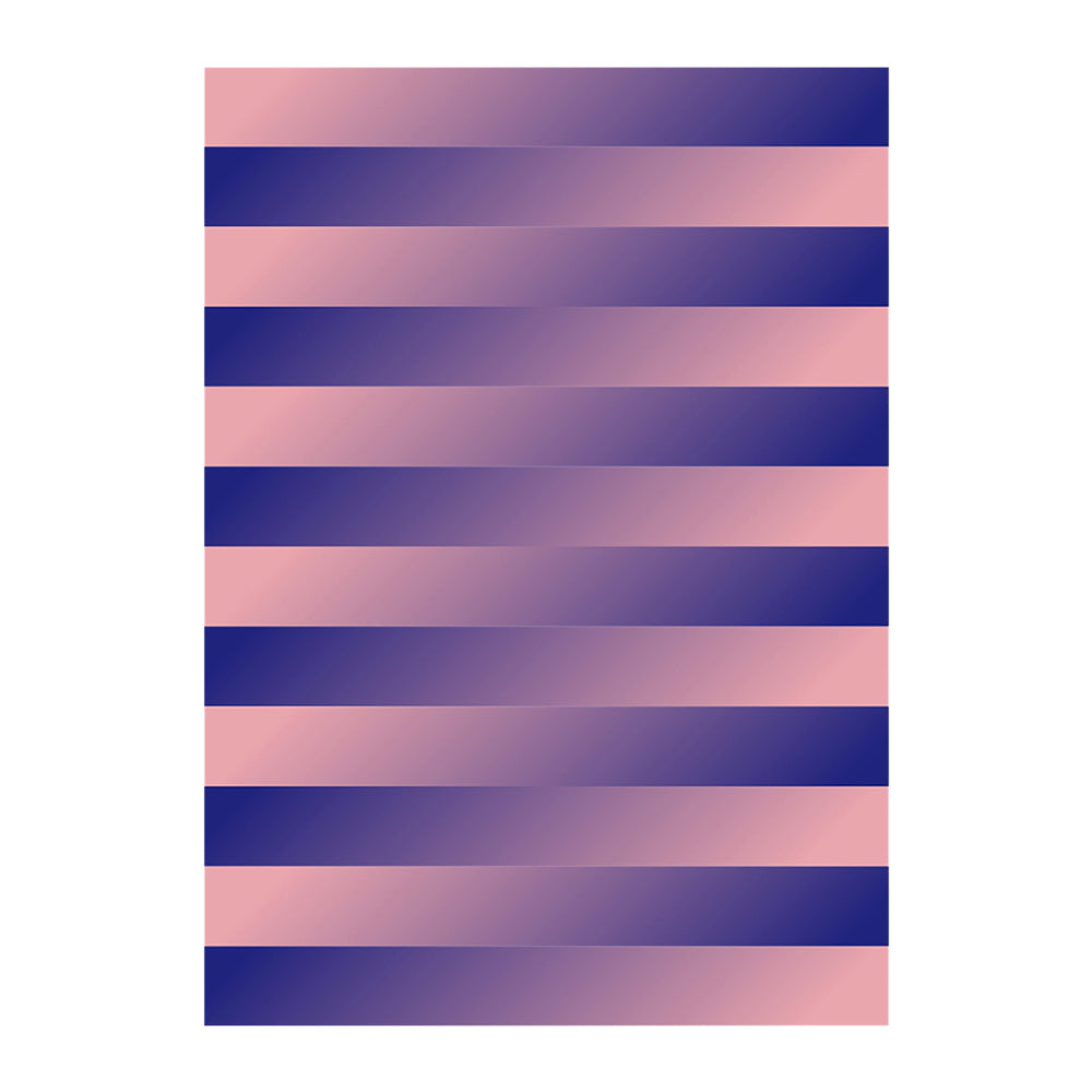 Paper Collective Absorb 05 Poster 50 x 70 cm - Purple / Blue