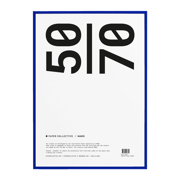 Paper Collective Frame Lijst 50 x 70 cm - Blue Pine