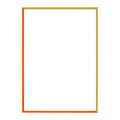 Paper Collective Frame Lijst 30 x 40 cm - Yellow / Orange