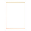 Paper Collective Frame Lijst 50 x 70 cm - Yellow / Orange