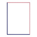 Paper Collective Frame Lijst 30 x 40 cm - Pink / Blue