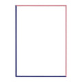 Paper Collective Frame Lijst 50 x 70 cm - Pink / Blue
