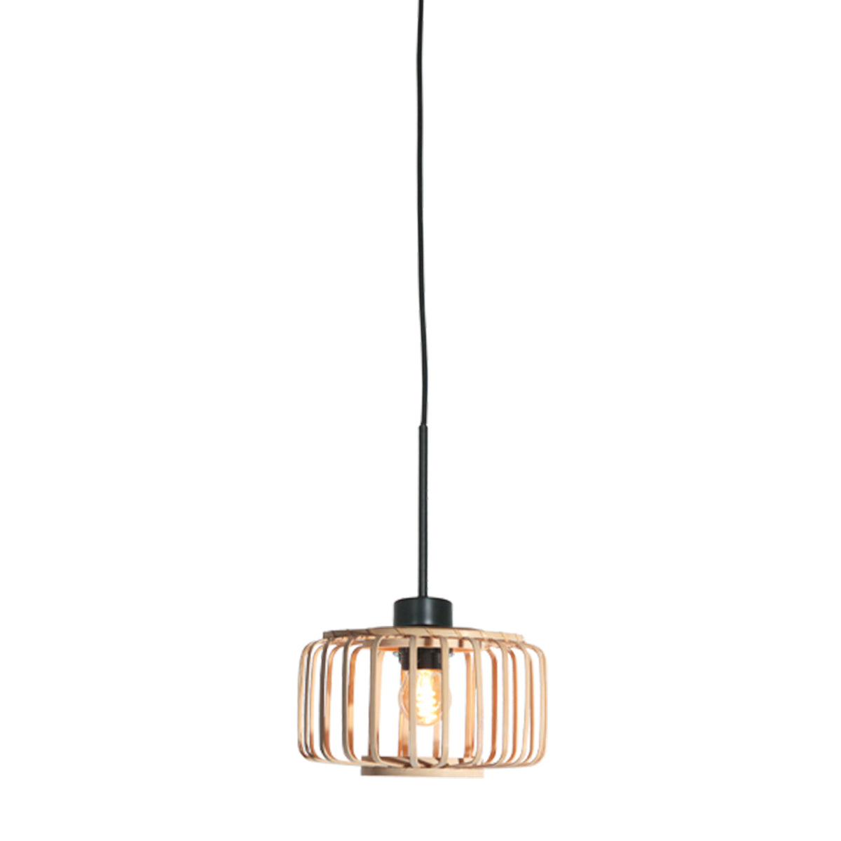 Steinhauer - hanglamp - Sparkled Light - naturel - bamboe metaal -