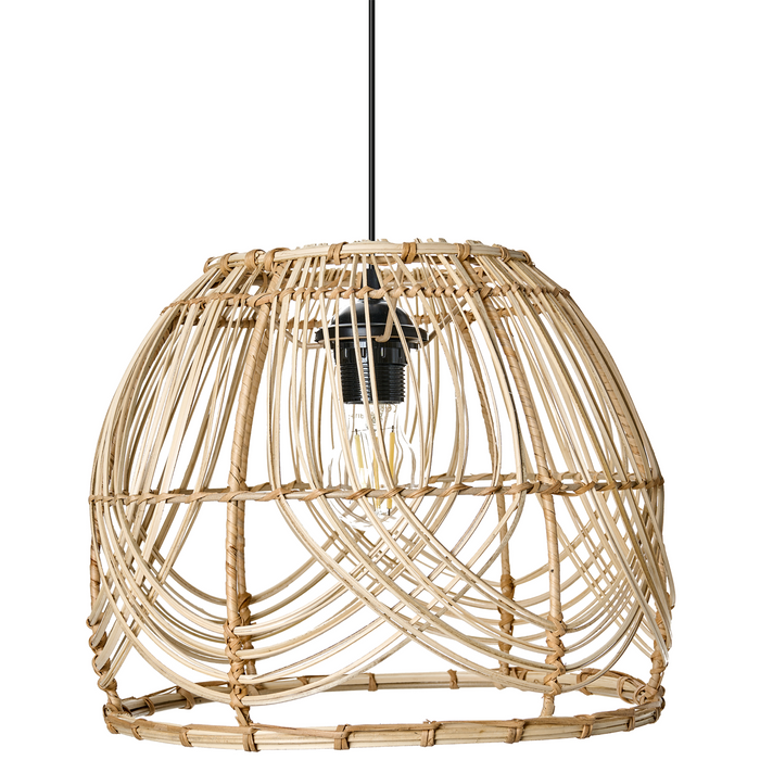 Beliani - POSTRERO - Hanglamp - Naturel - Rotan