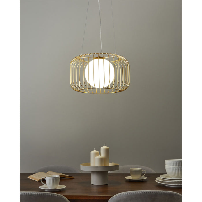 Beliani - BAIROA - Hanglamp - Goud - IJzer