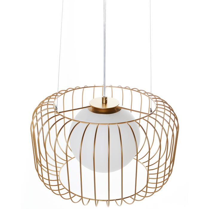 Beliani - BAIROA - Hanglamp - Goud - IJzer