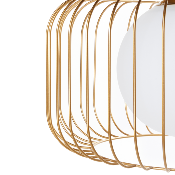 Beliani - BAIROA - Hanglamp - Goud - IJzer