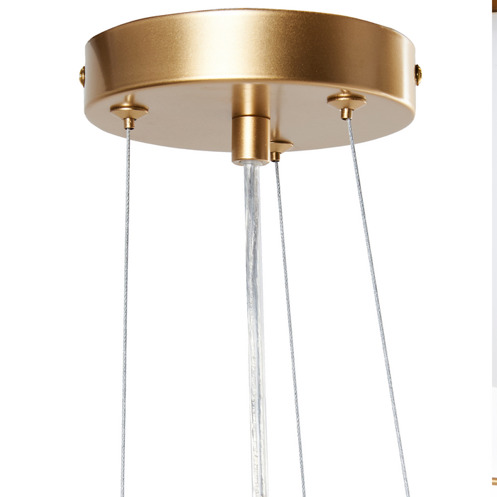 Beliani - BAIROA - Hanglamp - Goud - IJzer