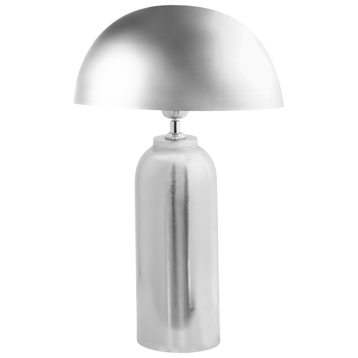 Beliani - JALANGI - Tafellamp - Zilver - 47 cm - IJzer