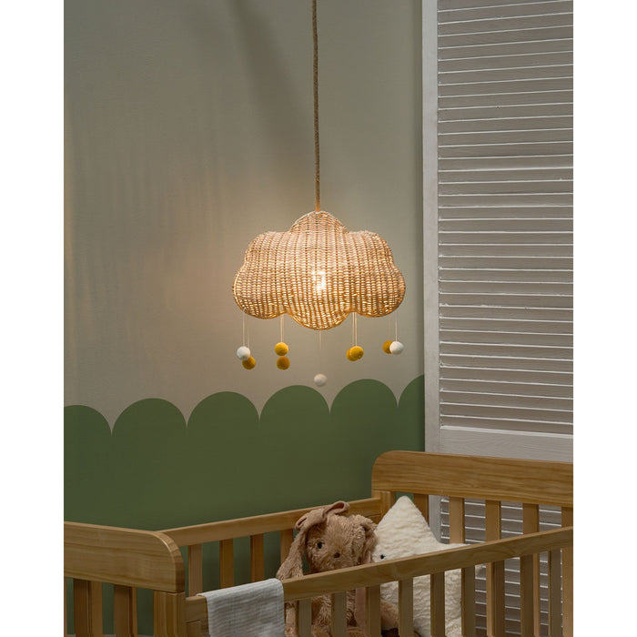 Beliani - ONON - Hanglamp - Naturel - Rotan