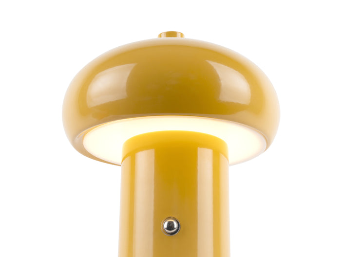 Leitmotiv - Tafellamp Retro Seta LED - Mango yellow