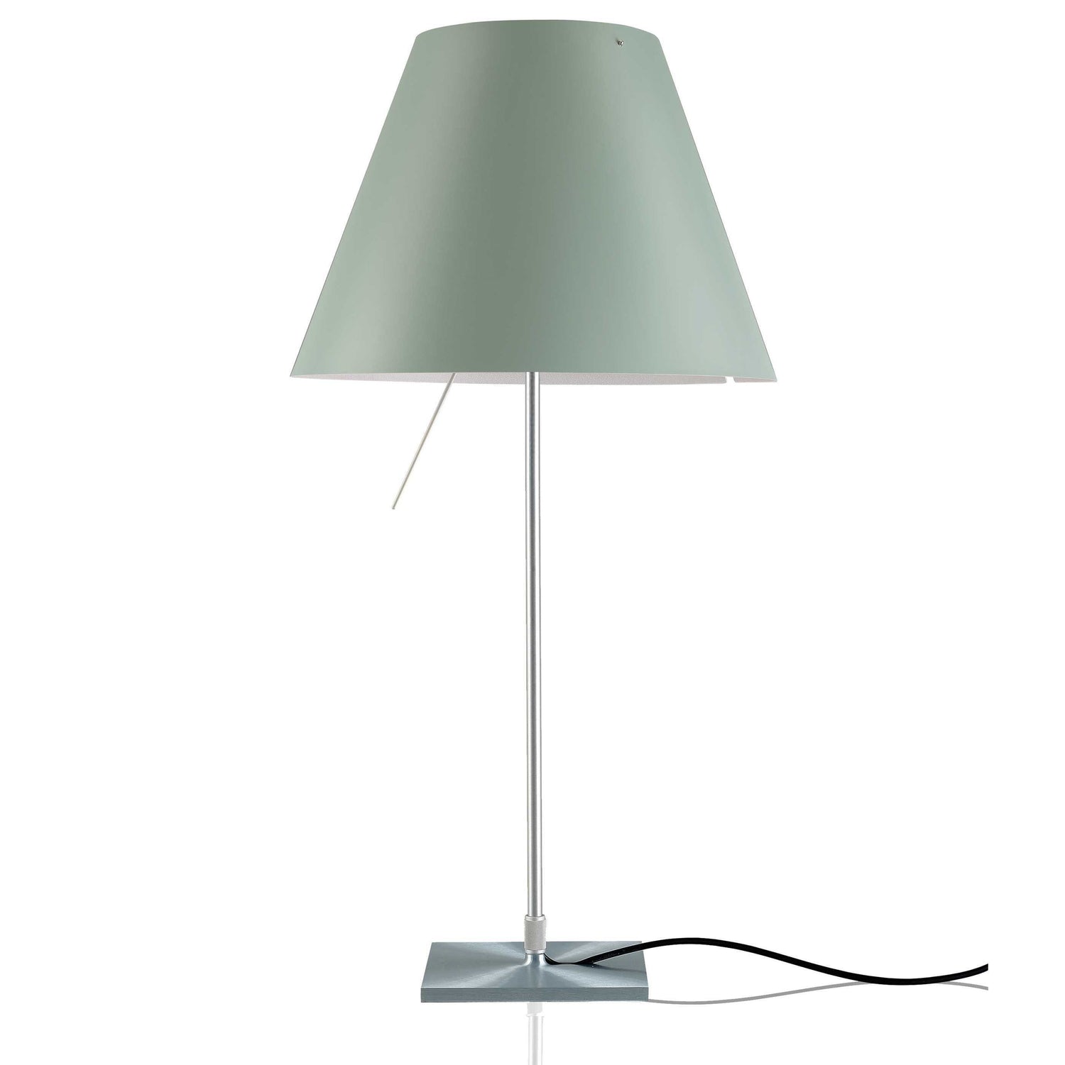 Costanzina tafellamp aluminium|Comfort Green