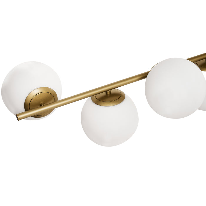 Beliani - KARLA - Hanglamp - Goud - Metaal