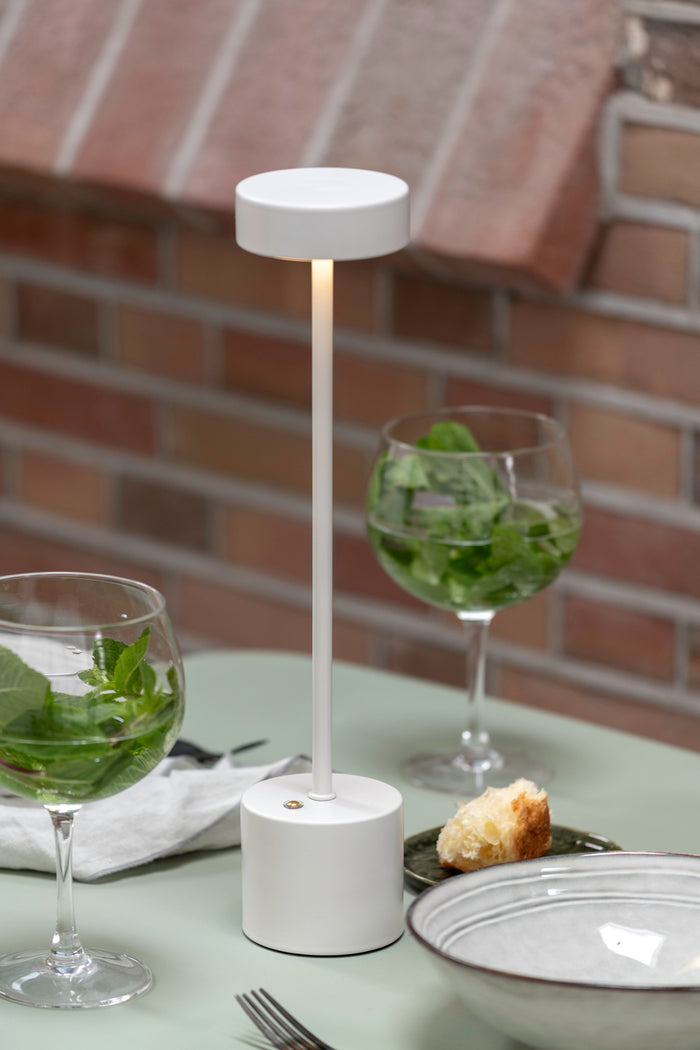 Leitmotiv - Tafellamp Ganar LED - Wit