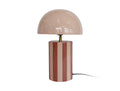 Leitmotiv - Tafellamp Rayado - Rose tan & soft pink
