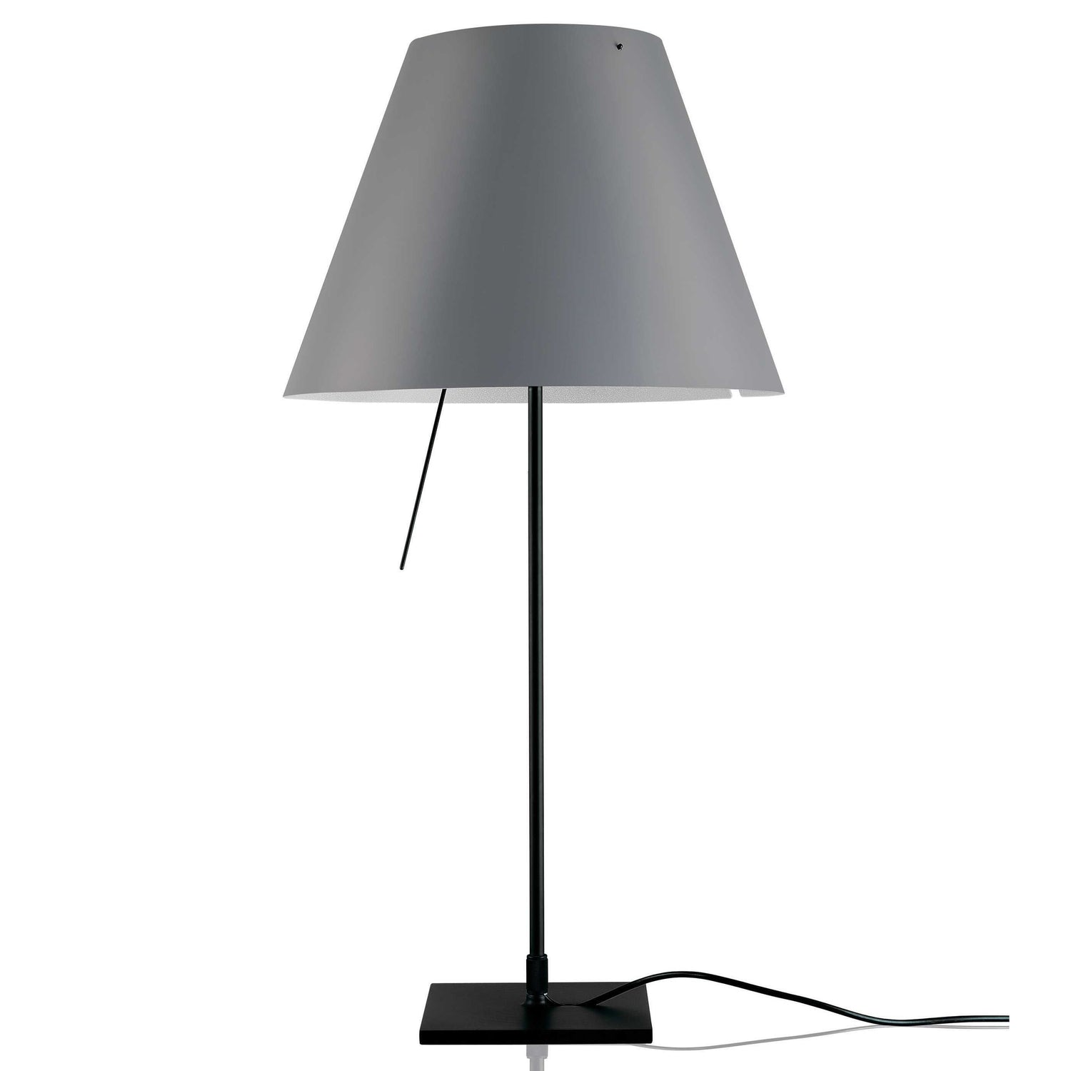 Costanzina tafellamp zwart|Concrete Grey
