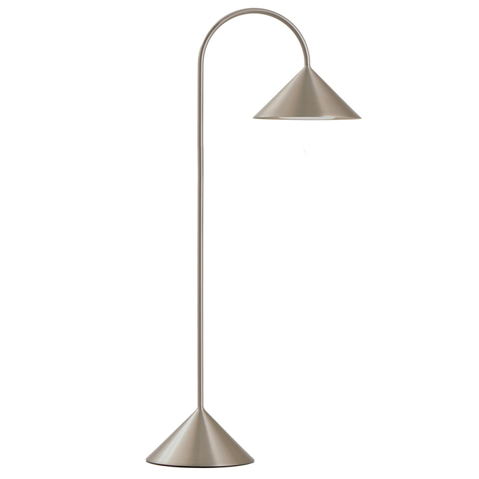 Grasp tafellamp H72 LED oplaadbaar Brushed Stainless Steel