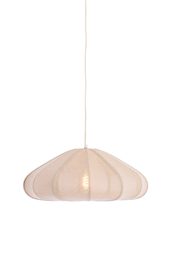 Light & Living - Hanglamp CESANO - Ø50x20cm - Wit