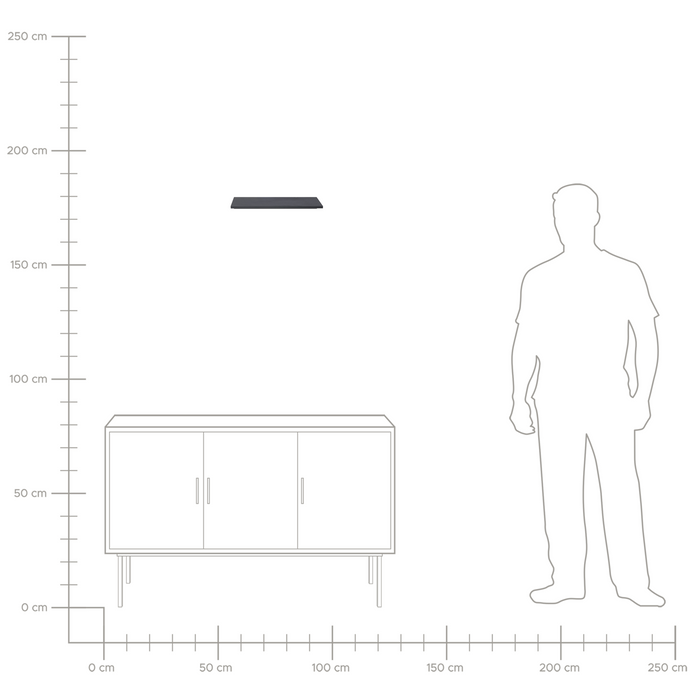Beliani - FERREIRA - Foto- en spiegellamp - Zwart - Metaal